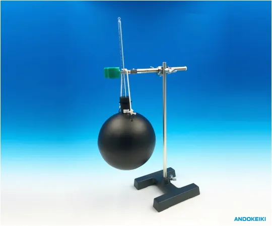 64-5229-91　黑色灯泡温度计设置Φ150 mm,无 绿色液体温度计　CK-SETⅡ-NM