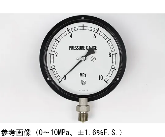 65-4291-32-20　Normal Pressure Gauge (Φ150) Vertical B Frame with 100 MPa Inspection Certificate　AG10-243