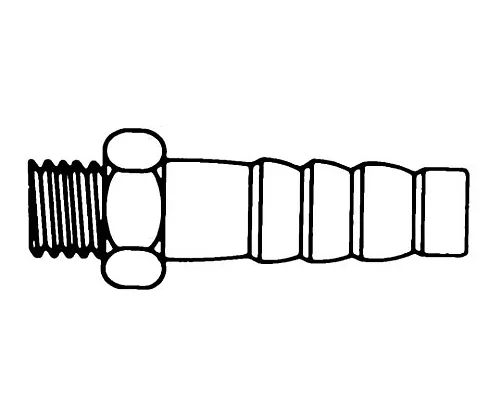61-0194-43　Hose Adpt 1/4英寸。NPTM至3/8英寸。ID 1/Pk1ST　XX2504705