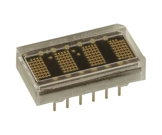 63-4832-96　HCMS-3967Broadcom 4位点阵LED显示屏，7×5位点阵绿色1mcd4.6毫米　HCMS-3967