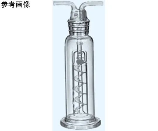 65-8682-63　Gas Washing Bottle Ichinose Type TS Sliding Part 34 250 mL (1 Set)　710-4034