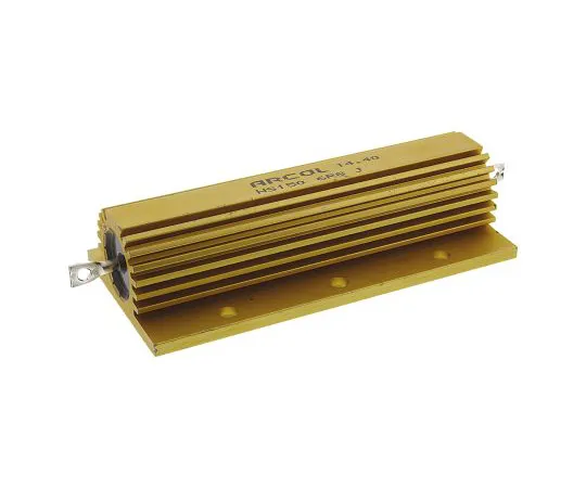 63-4758-79　ArcolHS150系列铝合金厚板轴向线材贴装电阻，6.8Ω±5% 150W　HS150 6R8 J