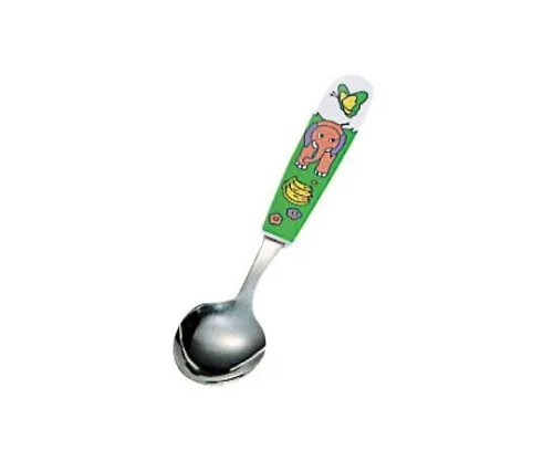 61-6766-35　PC Handle Kids Spoon Elephant L-36　2462700