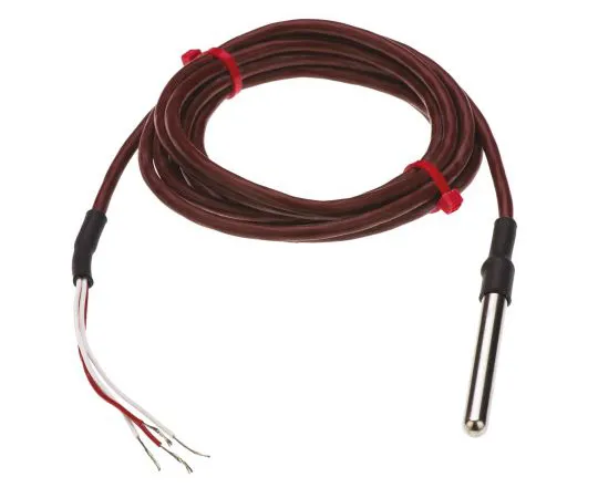 63-4798-62　RS PRO 4线PT100传感器， -50°C min+200°C max, 50 mm探针长度x 6 mm探针直径　455-3968