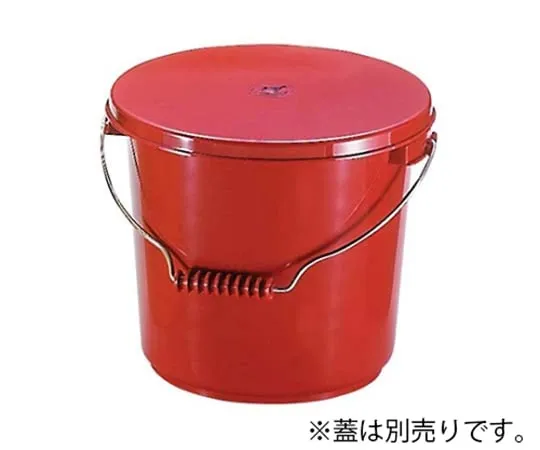 61-6584-88　PP Bucket 13 L PO-13A Body Red　5829720