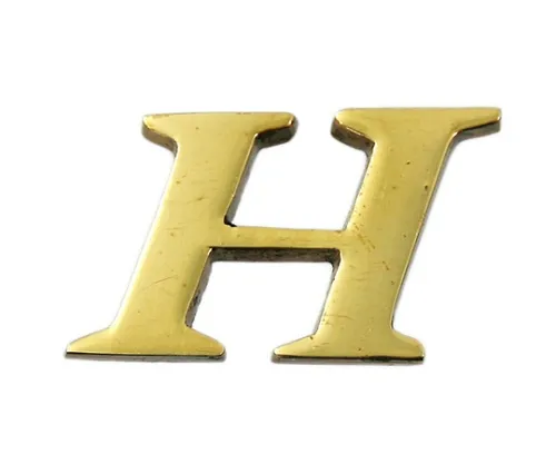 61-7430-58 黄铜金字元大字元H QL20-H