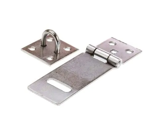 63-4652-93　RS PRO Steel Hasp&Staple, 153 mm,8mm　751-332