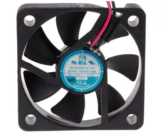 63-4690-13　RS PRO轴向风扇，50 x 50 x 10.5mm, 10 cfm,1.08W, 12 V直流　144-2050