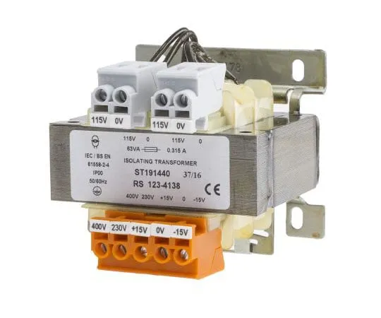 63-4668-93　RS PRO63VA隔离变压器，15→400V交流主变115次变　123-4138