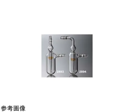 65-6865-08　Semi-Micro Bubbler (Straight Tube) φ25 x 60 L　2893-01