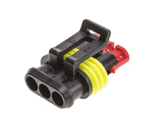 63-4760-47　TE Connectivity AMP Supersealing 1.5 Male Connector Housing,6mm Pitch,3Way,1Row　282087-1