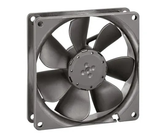 63-4766-72　ebm-papst3400N系列轴向风扇，92 x 92 x 25.4mm,84m3/h,2.2W, 12 V直流　3412NG