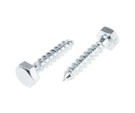 63-4655-43　RS PRO六角教练螺钉，镀锌钢板，10 mm x 50 mm　825-039