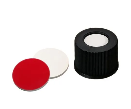 3-9520-11　自动取样器Vial LLG Labware Black Cap 100件　7510053