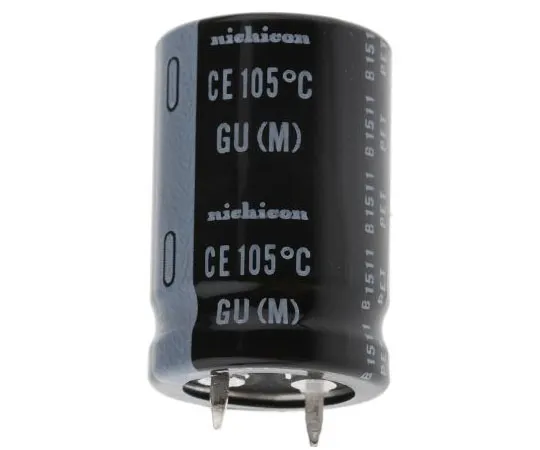 63-4845-40　尼希康68μF400V直流铝电解电容器，通孔20 (Dia。)x 30 mm+105°20 mm 10 mm　LGU2G680MELY