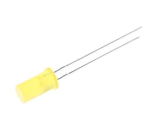 63-4739-09　2.1 V黄色LED 5毫米通孔，金宝丽圆柱L-483YDT　L-483YDT