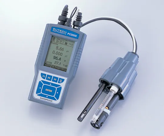 2-8077-02　［已停用］便携式pH snd电导率计PCD650装置　CyberscanPCD650