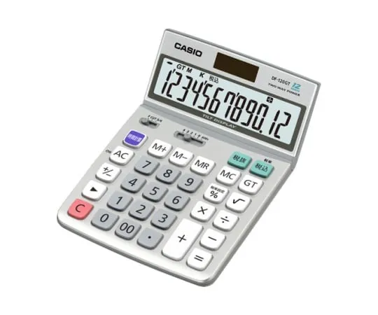 62-1061-95　CASIO计算器符合  和其他实体台式推广环保商品和服务采购的法律　DF-120GT-N