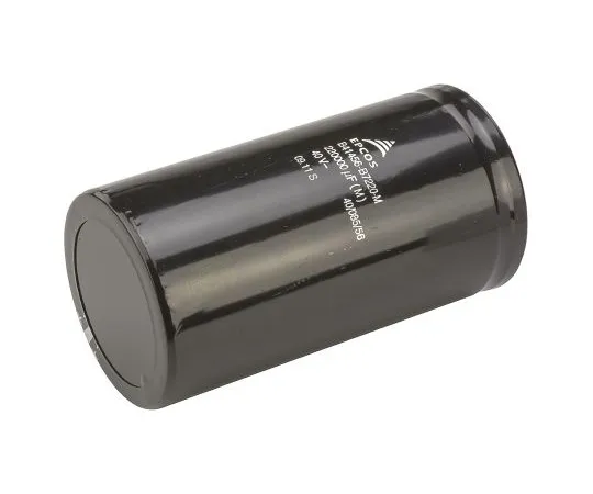 63-4747-16　EPCOS 0.22F40V直流铝电解电容器，底盘安装76.9 (Dia。)x 143.2 mm+85°76.9 mm　B41456B7220M000