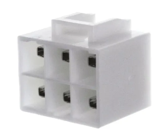 63-4813-40　JST VL,6路，2列，直线板报头　B06P-VL