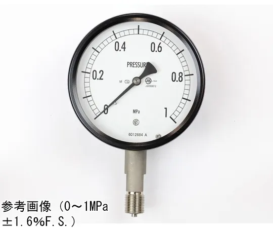 65-4299-10-20　Sealed Pressure Gauge (100Φ) Vertical A Frame for Steam with 0.16 MPa Inspection Certificate　BE10-133