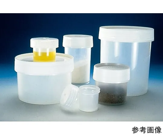 64-7656-46　Wide Mouth Cylindrical Container (PPCO) 30 mL, 12 pcs　2118-0001JP