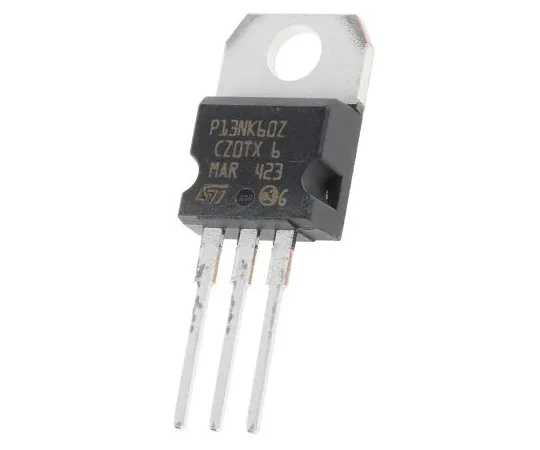 63-4820-27　STP13NK60ZN沟道MOSFET, 13 A, 600 V MDmesh, SuperMESH,3针TO-220意法半导体　STP13NK60Z