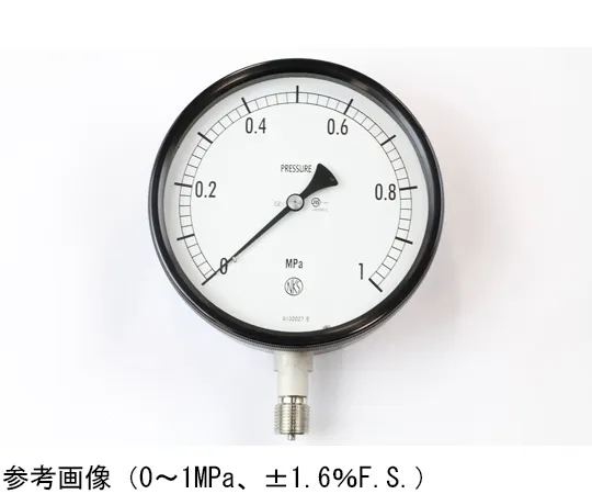 65-4305-91　Sealed Pressure Gauge (150Φ) Vertical A Frame 0.6 MPa　BG12-143