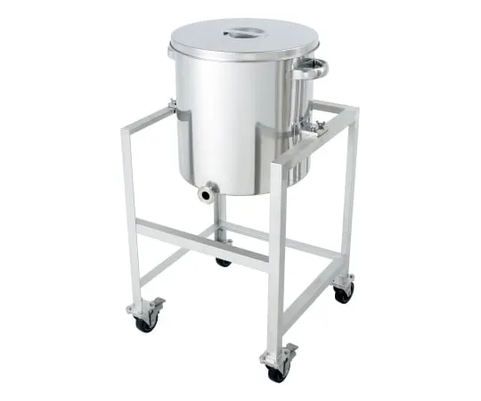 62-8610-47　Single-tapered Stainless Steel Universal Container with Stand 150L　KTT-ST-ASC-565