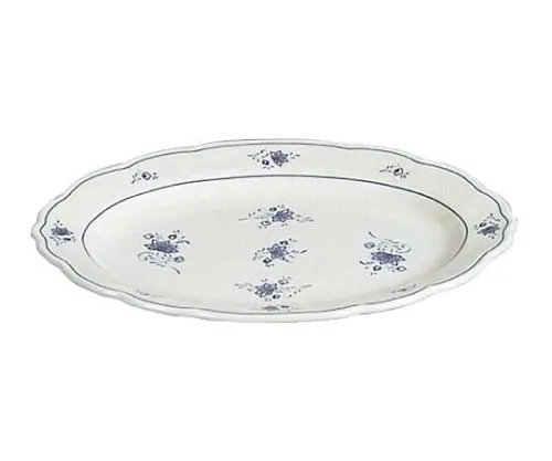 61-6835-83　Melamine Beauty Flower oval 8 inch BF-10　2448500