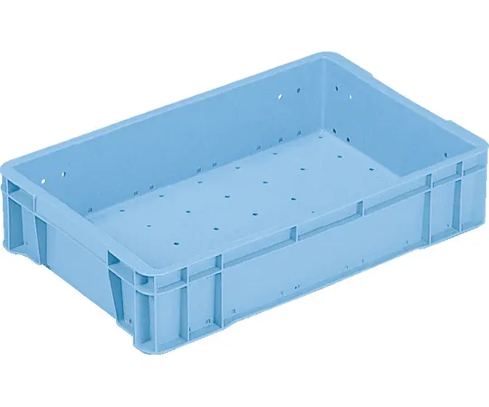 67-6588-34　ContainerB Type -4 (PE) Light Blue with Draining Hole　20275700BL511