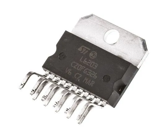 63-4719-51　意法半导体L6203,电刷驱动IC, 48 V 4 A 11针，MULTIWATT V　L6203