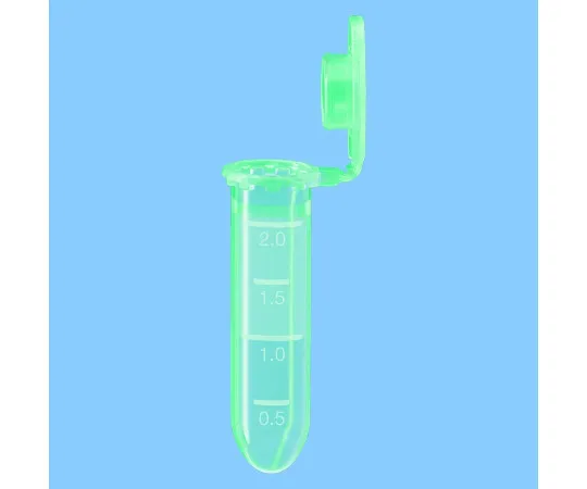 63-2980-63　取样管 (带刻度) 绿色2.0ml　72.691.005