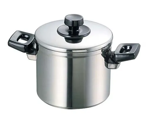 61-6521-74　Super Thick-Sole Sauce Pot 18 cm Both Hands YUS180　0168600