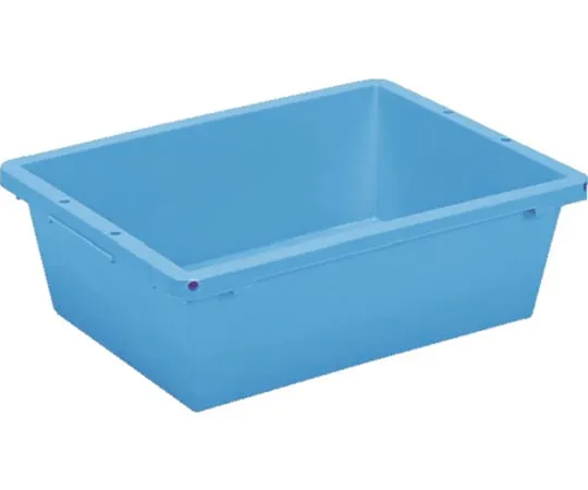 65-8735-10　Large Flat Container  35.2 L Blue　20365200BL502