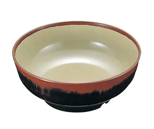 61-6835-45　Melamine Japanese Cabinets Chojiro Kama Donburi AN-69 Small G Uchi Wakakusa　2428210
