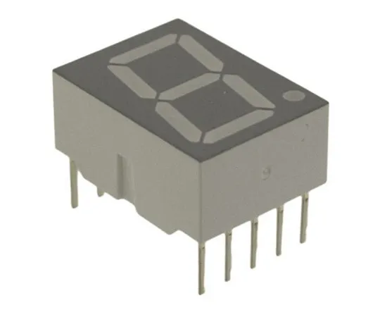 63-4793-88　HDSP-H101Broadcom 7段LED显示屏，CA红色4.2 mcd RH DP 14.2毫米　HDSP-H101