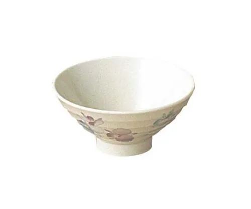 61-6833-62　Melamine Japanese tableware Sumire rice tea Bowl VO-4　2444200