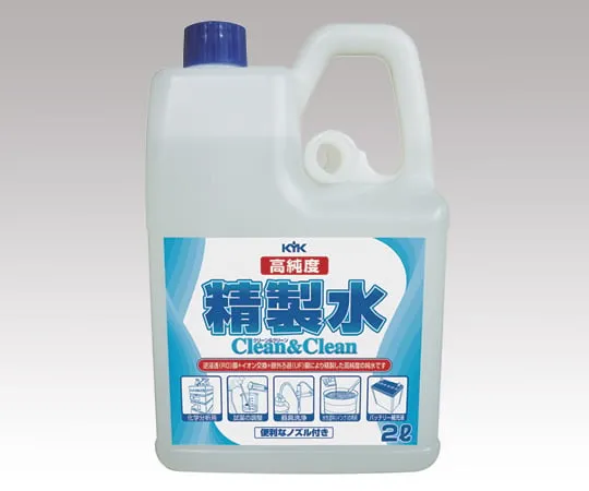 2-3643-01　带喷嘴的纯净水2L　02-101