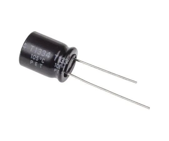 63-4736-55　Rubycon 470μF16V直流铝电解电容器，通孔10 (Dia。)x 12.5mm+105°10 mm 5 mm　16YXF470M10X12.5
