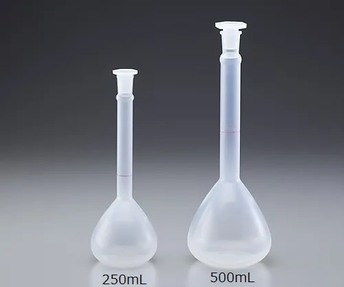30-3002-55-56　［Discontinued］TPX Volumetric Flask 500mL with English Calibration Certificate　3030-02