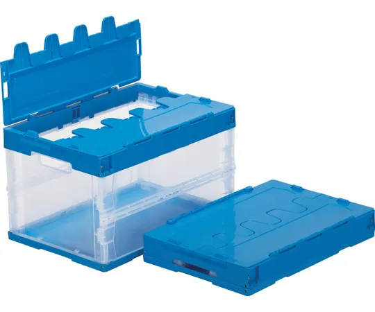 67-7114-33　Container 51B-B Transparent/Blue　55455000TMBL