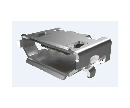 63-4689-02　Amphenol FCI B 2.0微型USB连接器接收器，直角-10118194　10118194-0001LF