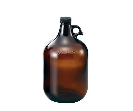 1-1843-11　［已停用］琥珀加仑瓶3840mL　13-757-203