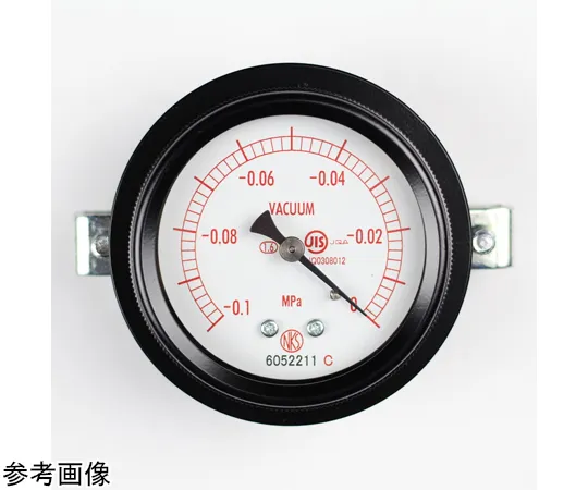 65-4293-51-20 Sealed Pressure Gauge (60Φ) Vacuum Gauge (Negative Pressure Gauge) Embedded D Frame (Mounting Bracket) - With 0.1~0 MPa with Inspection Certificate BA15-121