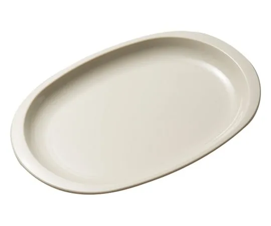 62-2924-26　(Gray) Polypropylene oval Plate　1707GR