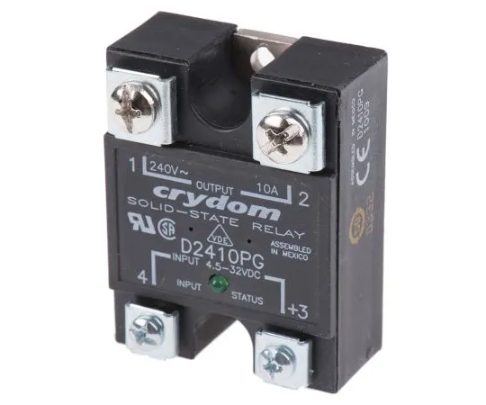 63-4771-59　Sensata/Crydom 10 A固态继电器，0交叉，面板安装，SCR, 280 V rms最大负载　D2410PG
