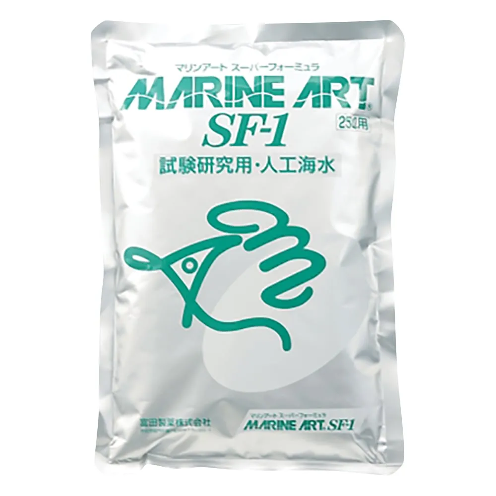 3-3419-01　人工海水MARINE ARTSF-1,25mL×20袋　12410