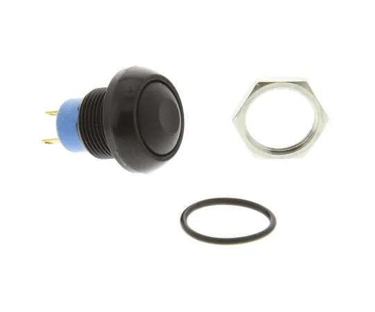 63-4740-91　APEM单杆单掷 (SPST) 瞬间推动按钮开关，IP67, 13.6 (Dia。) mm,面板安装，28V直流　IPR3SAD-2