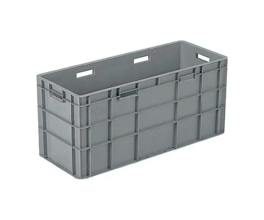 68-1816-52　838x335x380mm/87.0 L Lightweight Container (Light Gray)　EA506AF-312